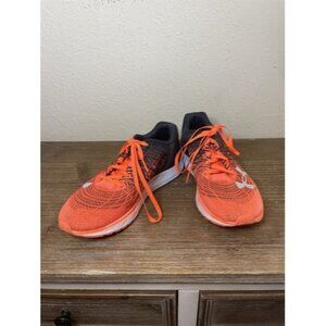 Under Armour Velociti Racer Men Sz 7 Running Shoes Orange Black Athleisure Ombre